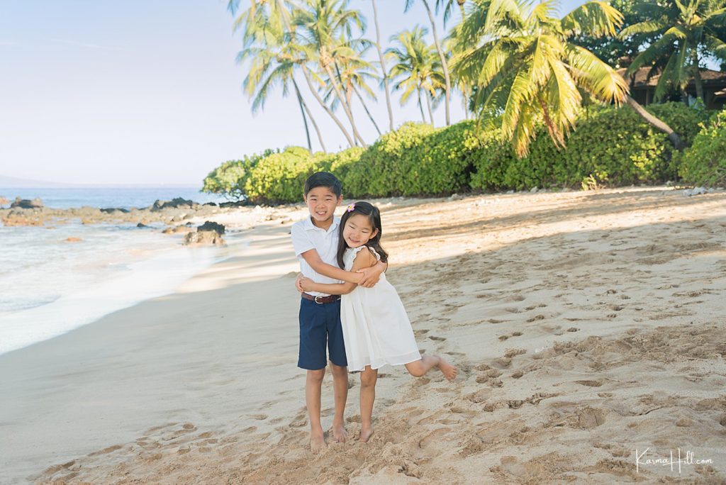 Maui beach portraits - family photography