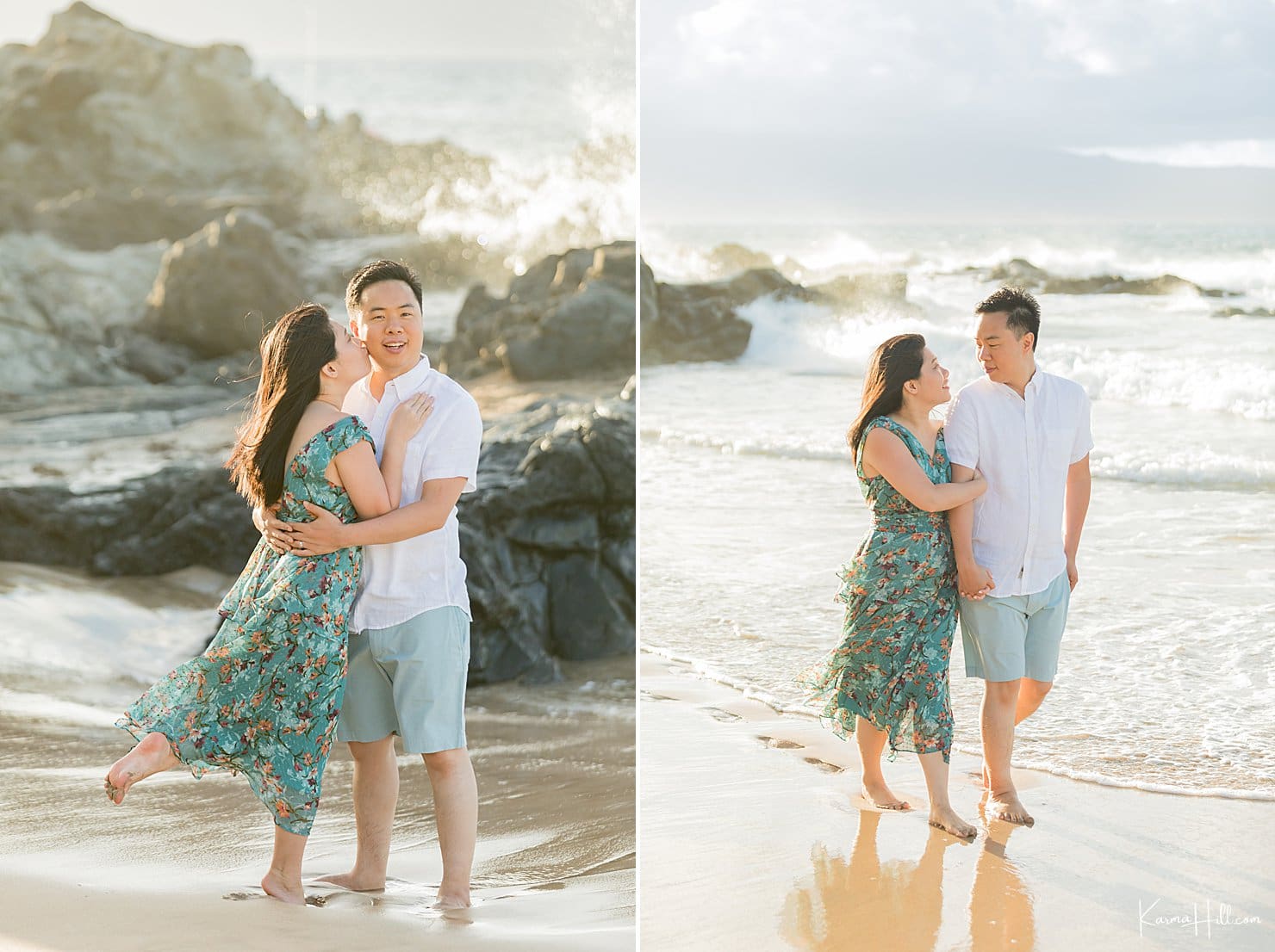 Where It All Began Nina & Byron's Maui Anniversary Portraits