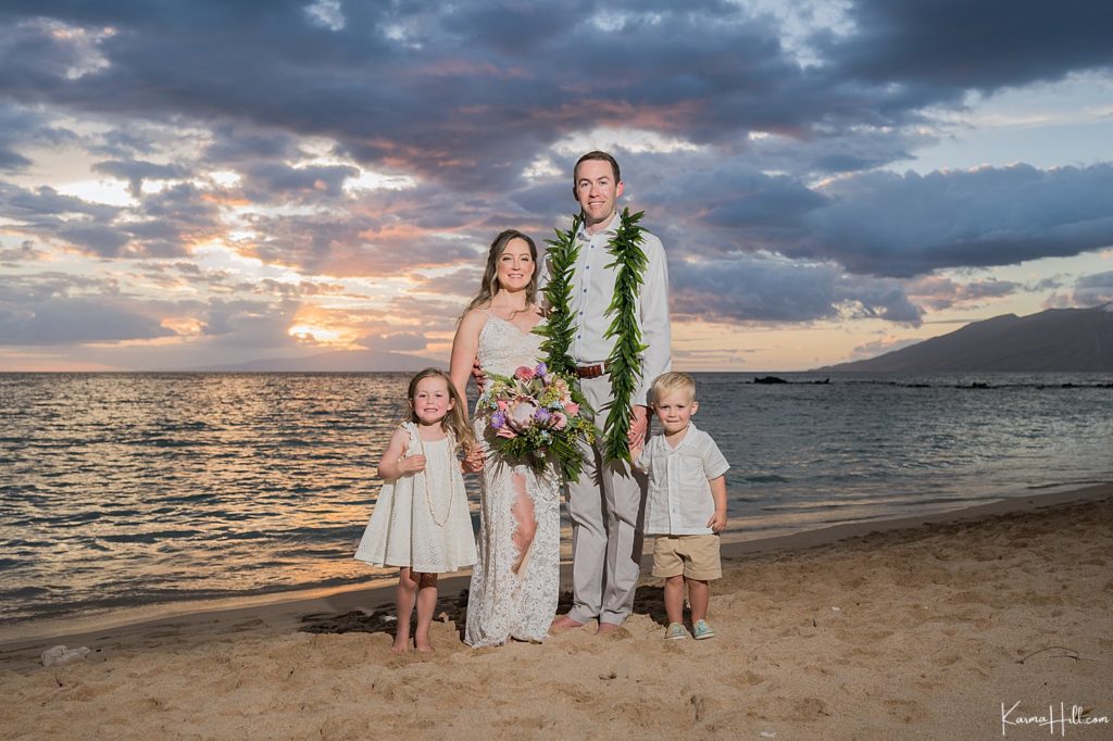 sunset Maui Beach Wedding Packages