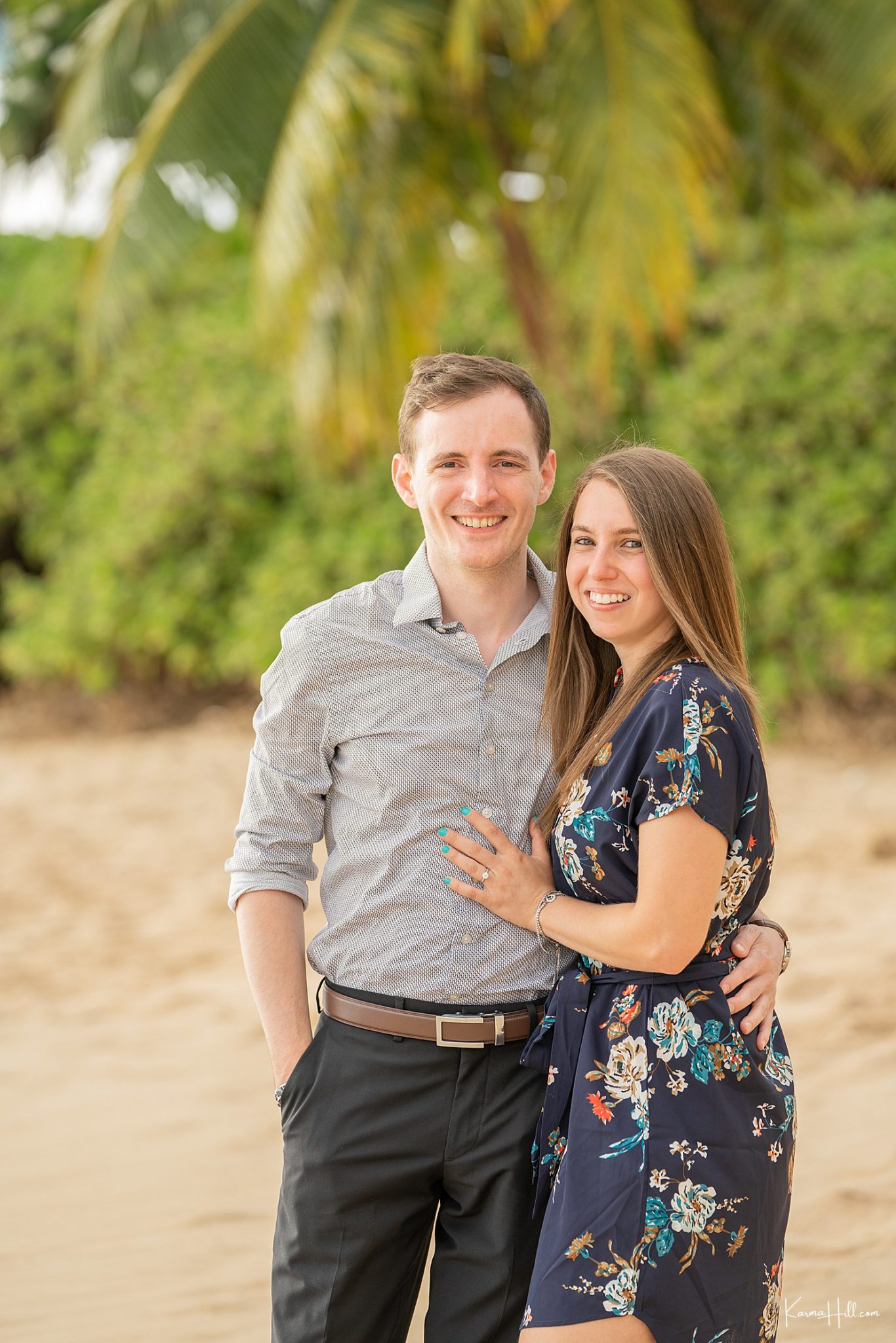 The Perfect Moment - Vincent & Nicole's Maui Proposal Portraits