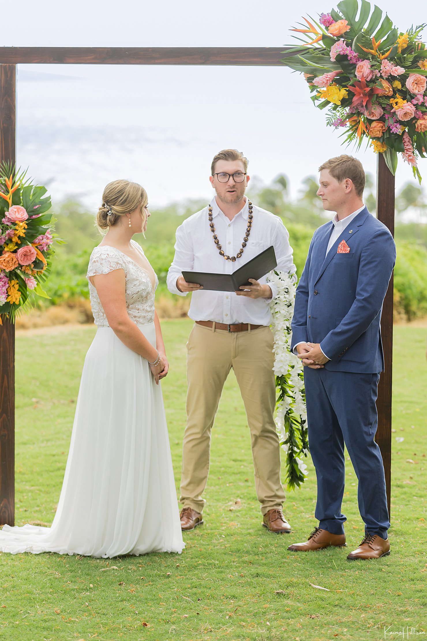 Maui wedding photography at gannons
