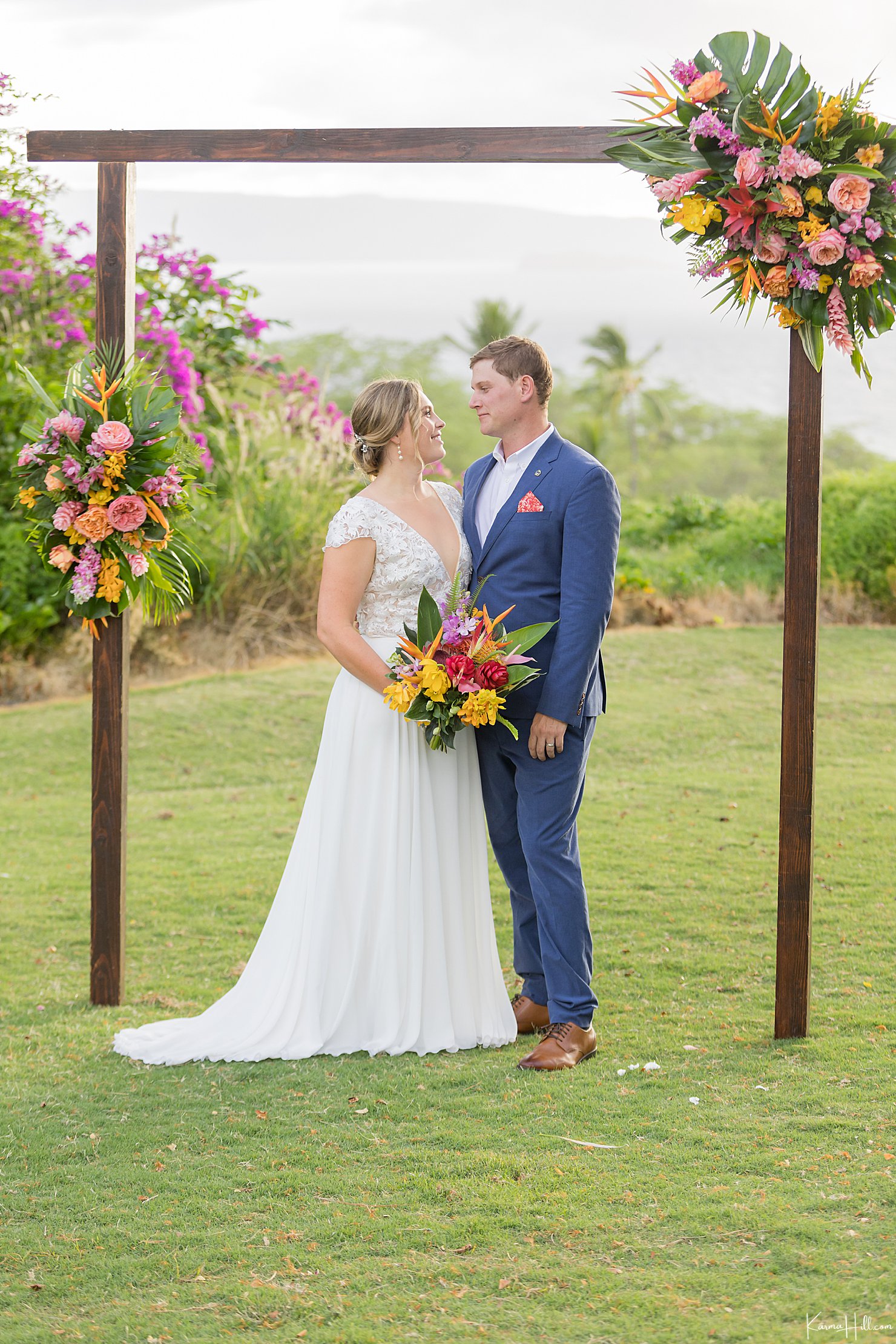 Maui wedding photography with White Orchid Wedding