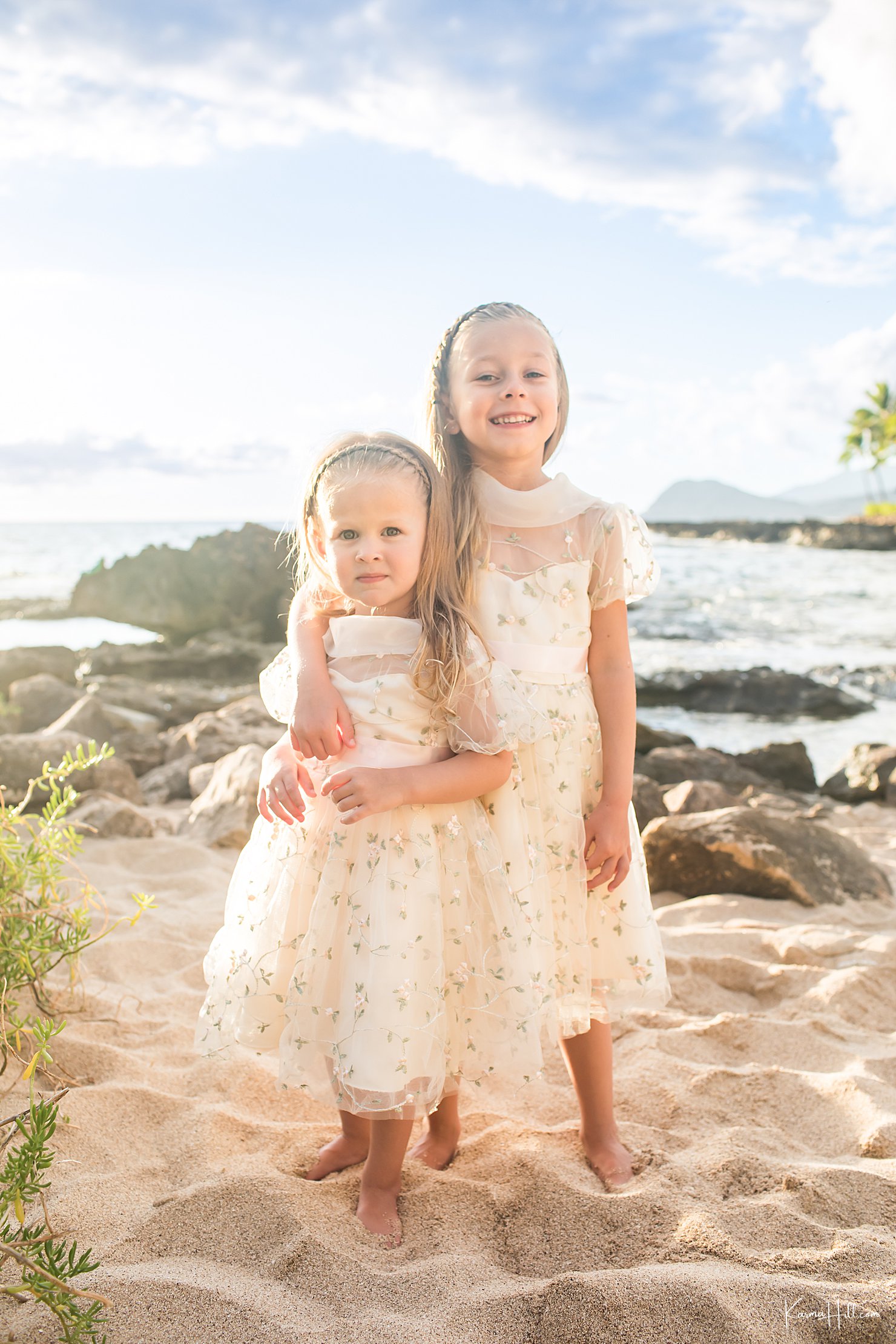 Oahu Wedding Photography with kids