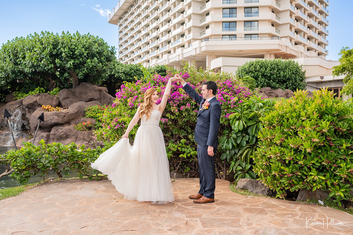 Maui Wedding Photographer at the Hyatt