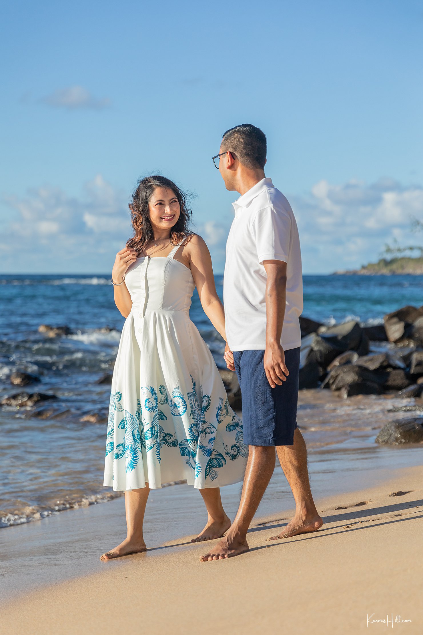 Maui Couples Photography at DT Flemign Beach