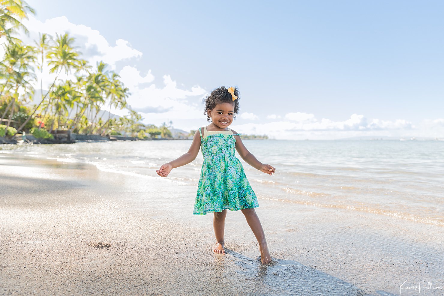 Toddler Maui Beach Portraits