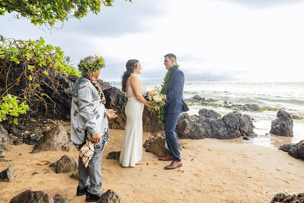 Drawn to the Island - John & Sara's Maui Beach Wedding Photography