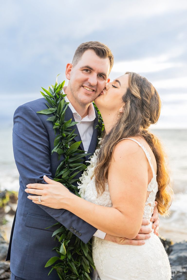 Drawn to the Island - John & Sara's Maui Beach Wedding Photography