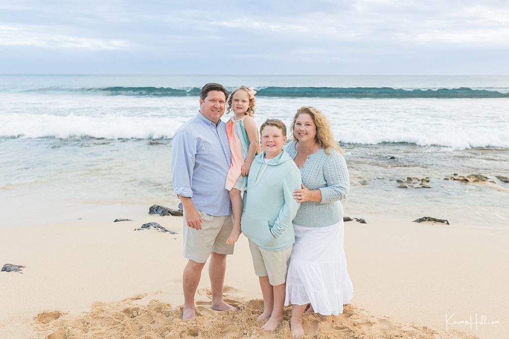 kauai family portrait
