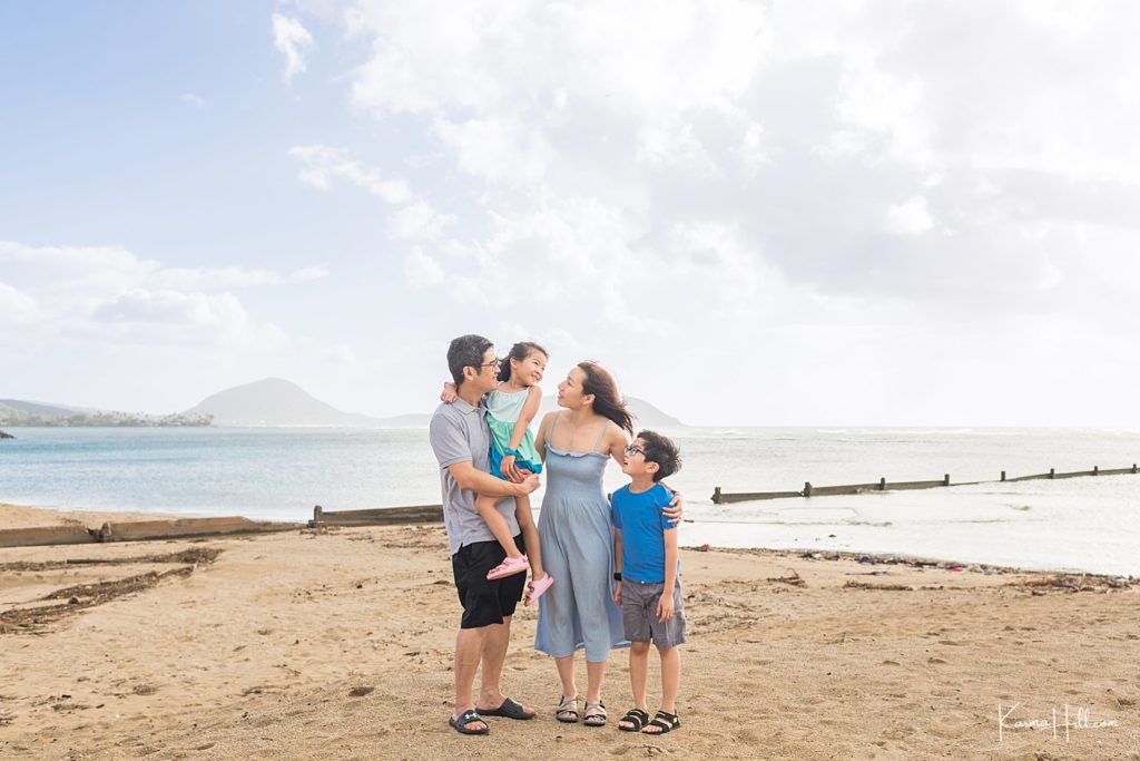 family beach portrait