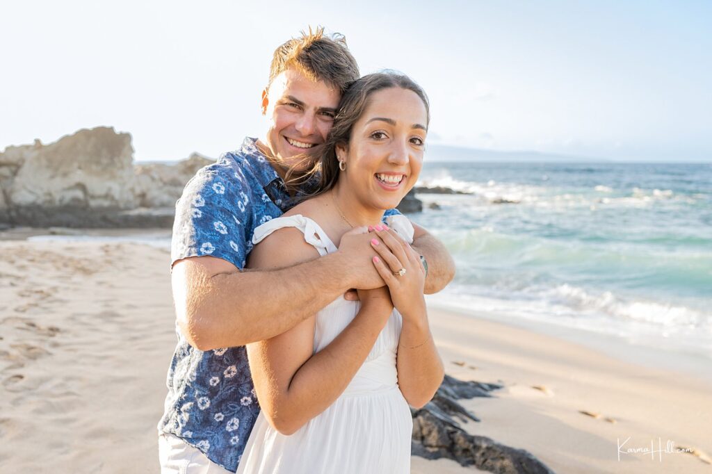 Our Next Chapter - Jackson & Rachel's Maui Engagement Portrait