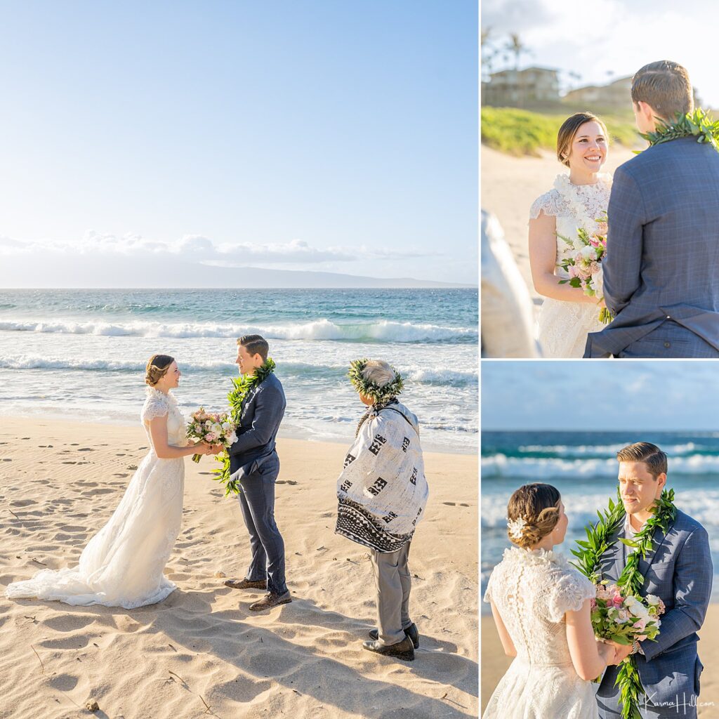 Moments with a Maui Elopement photographer