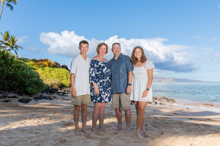 The Island Has Our Hearts - The Iwata's Maui Family Portrait