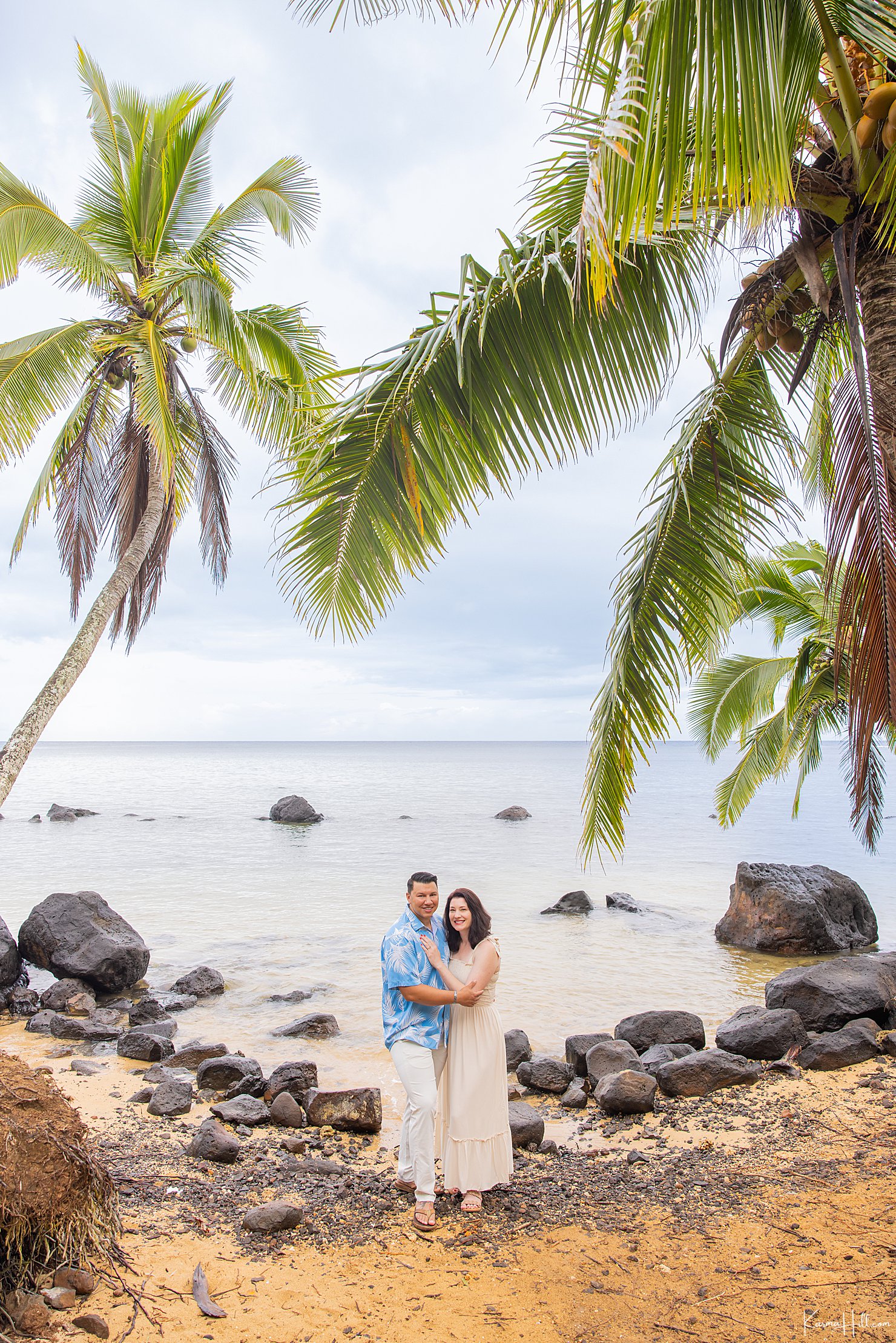 kauai couples portrait 