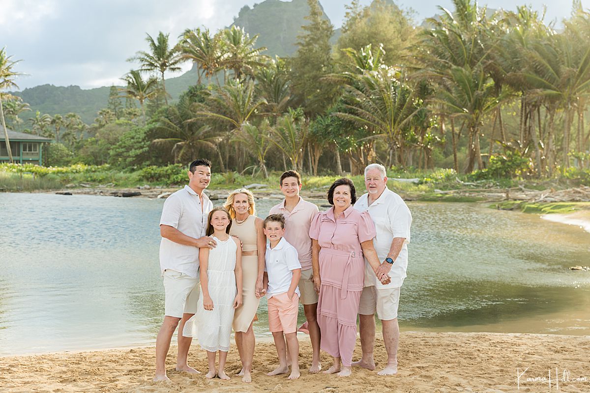 Kauai family portrait 