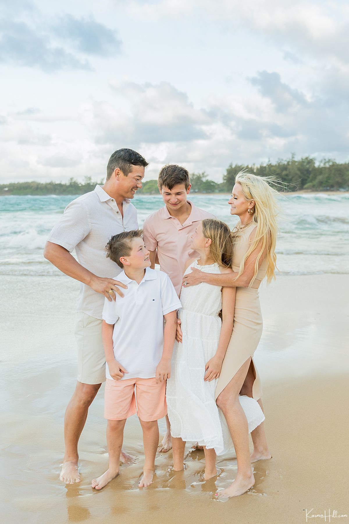 Kauai family portrait 