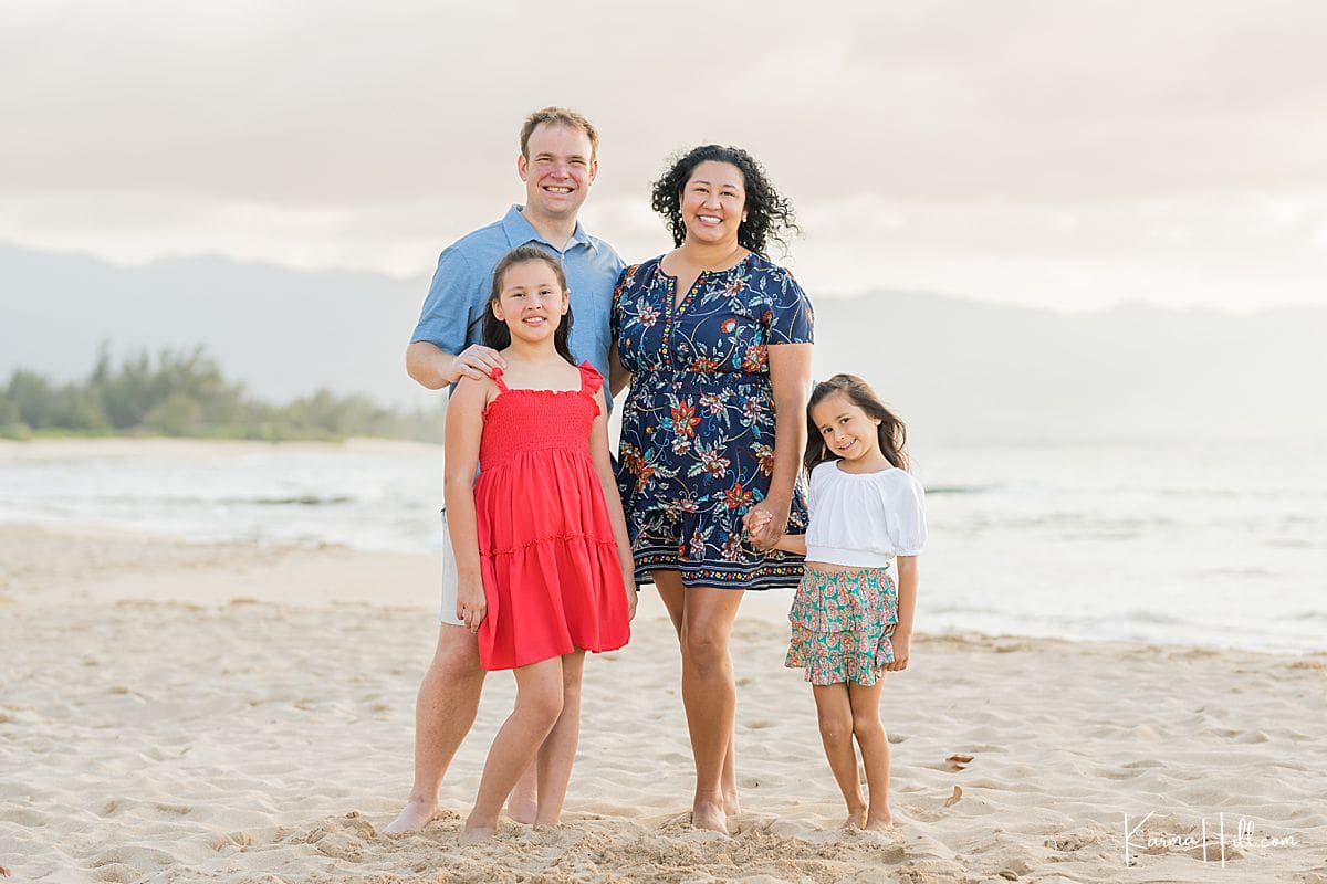 oahu family portrait