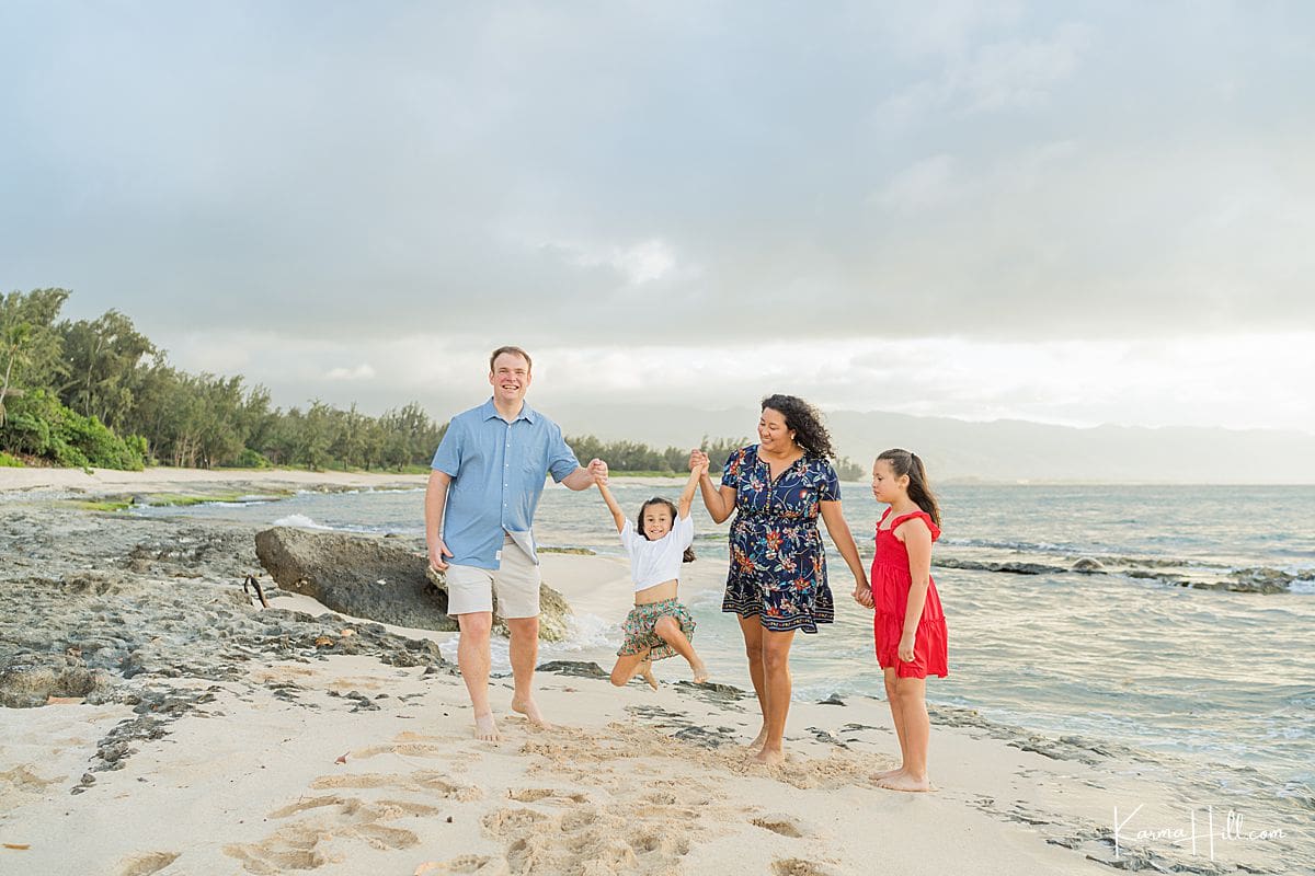 oahu family portrait
