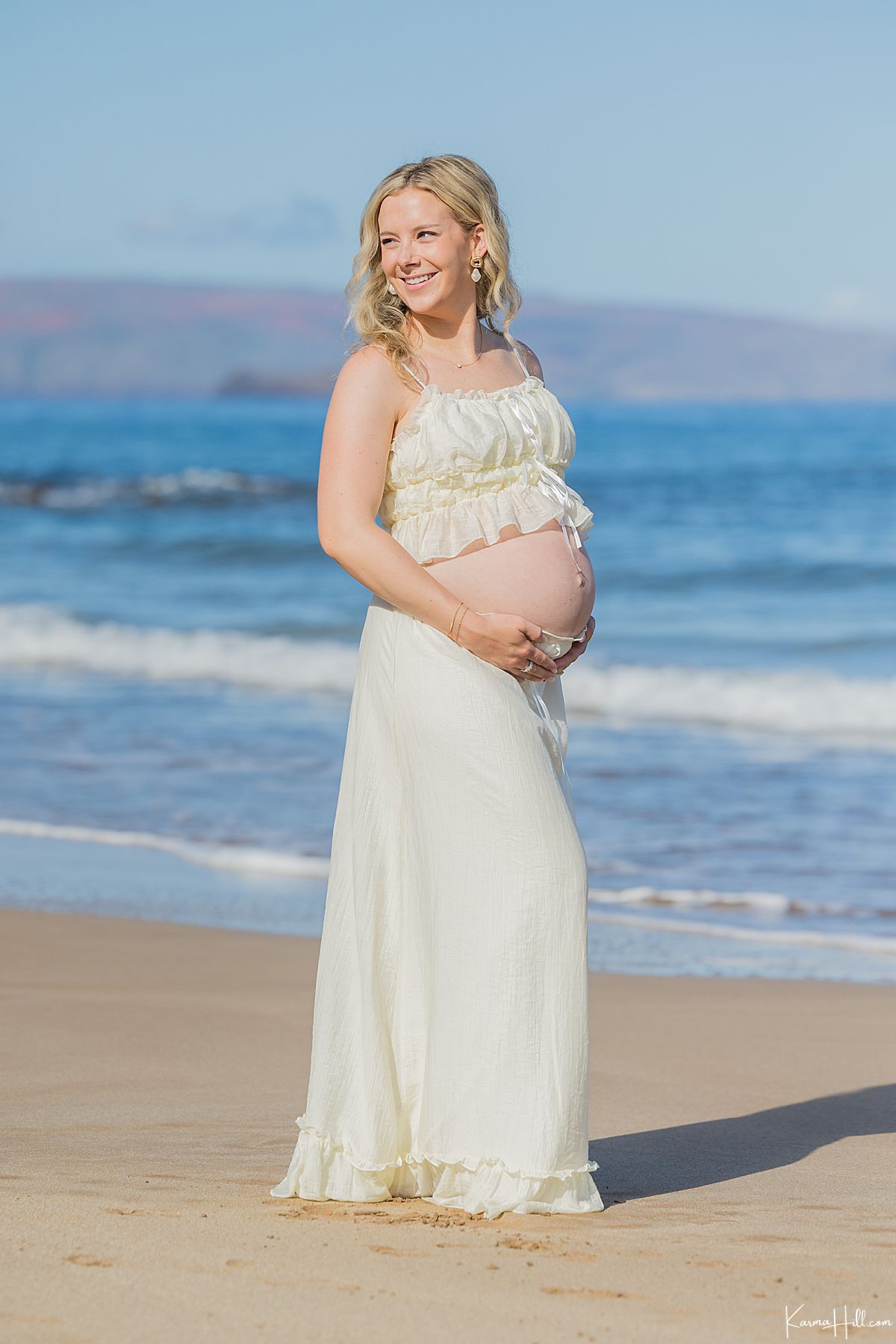 maui maternity portrait 