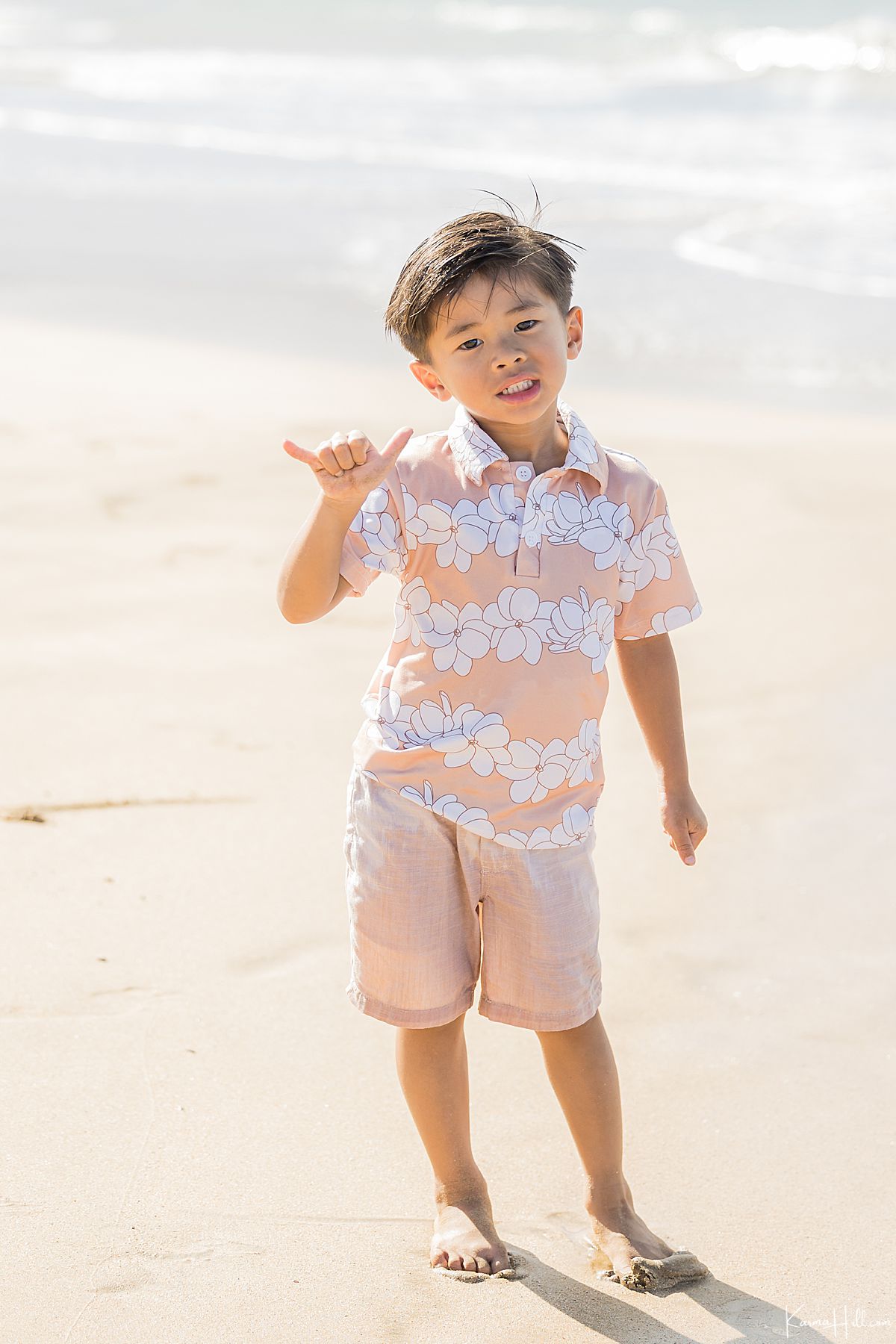 kids on beach