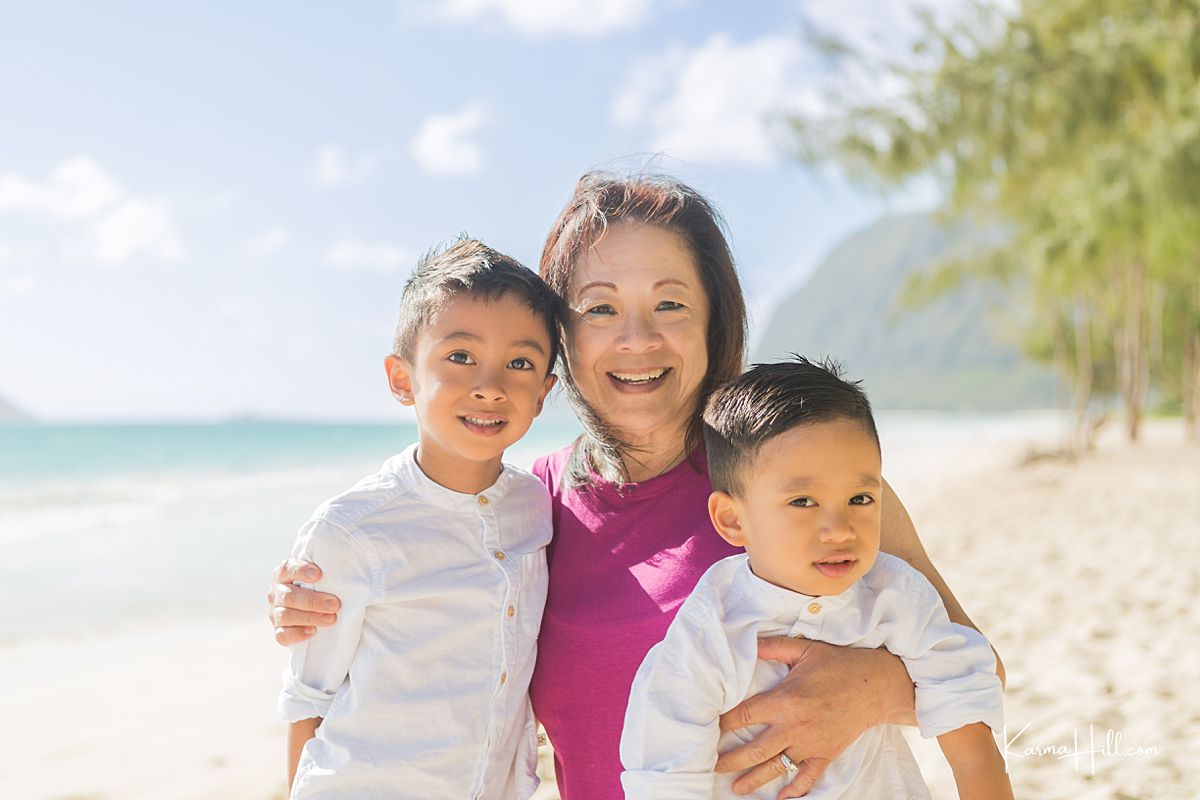 oahu family portrait 