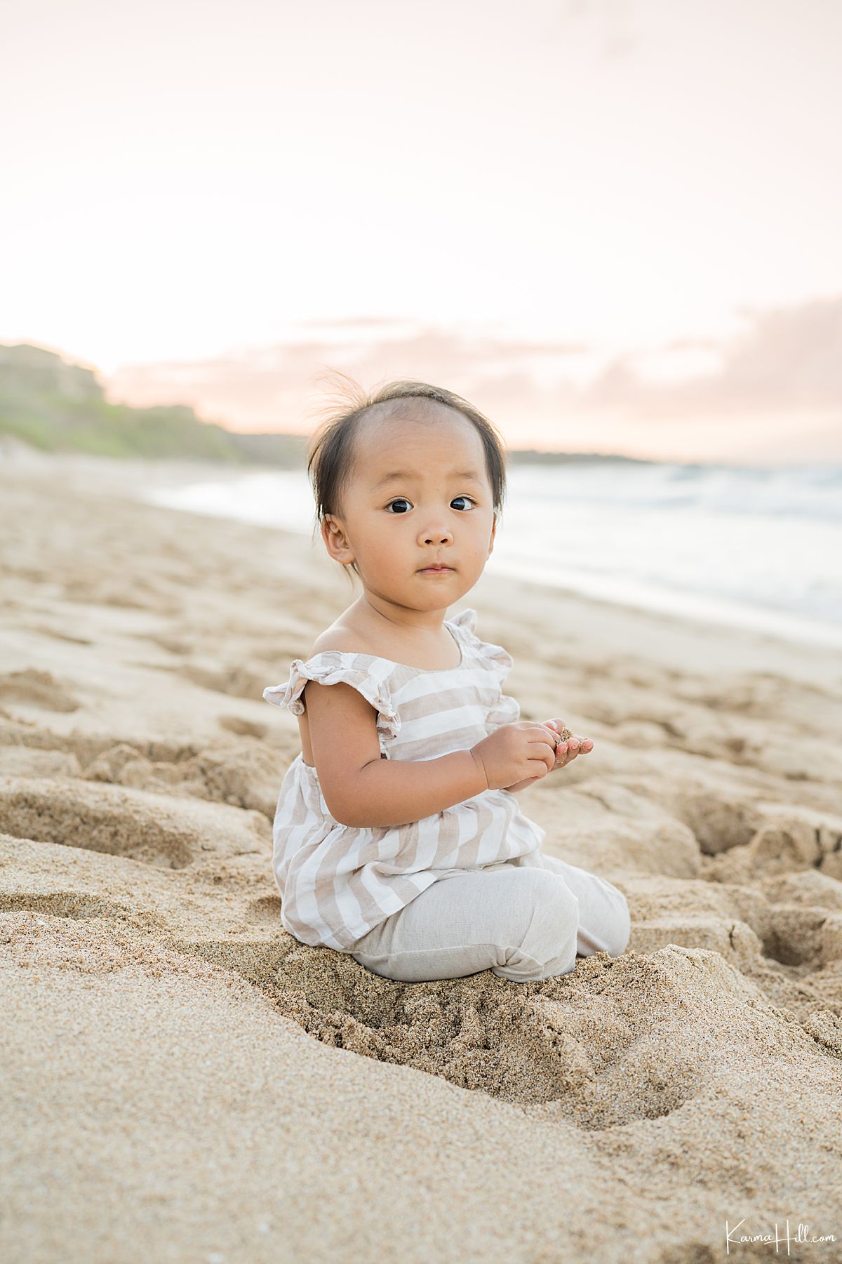 kid on beach 