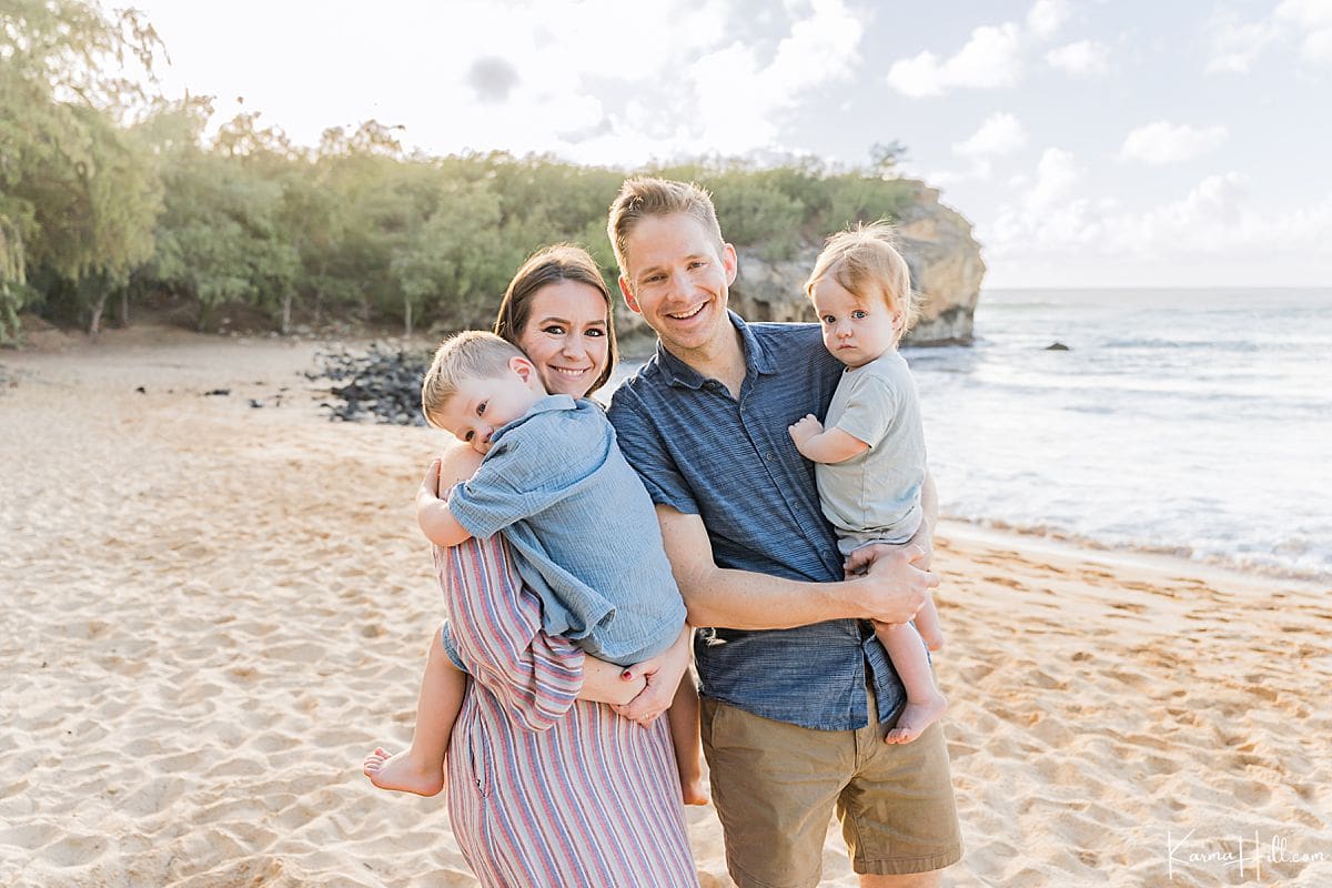 kauai family portrait 