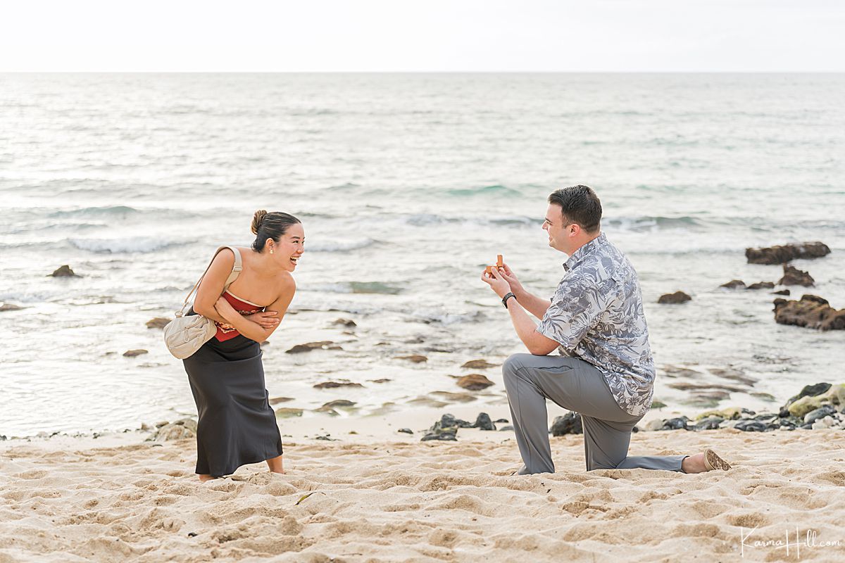 big island proposal portrait