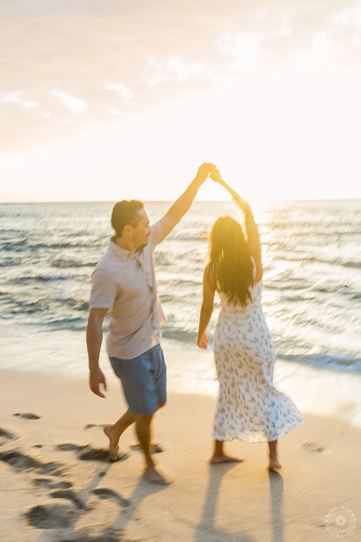 big island couples portrait 