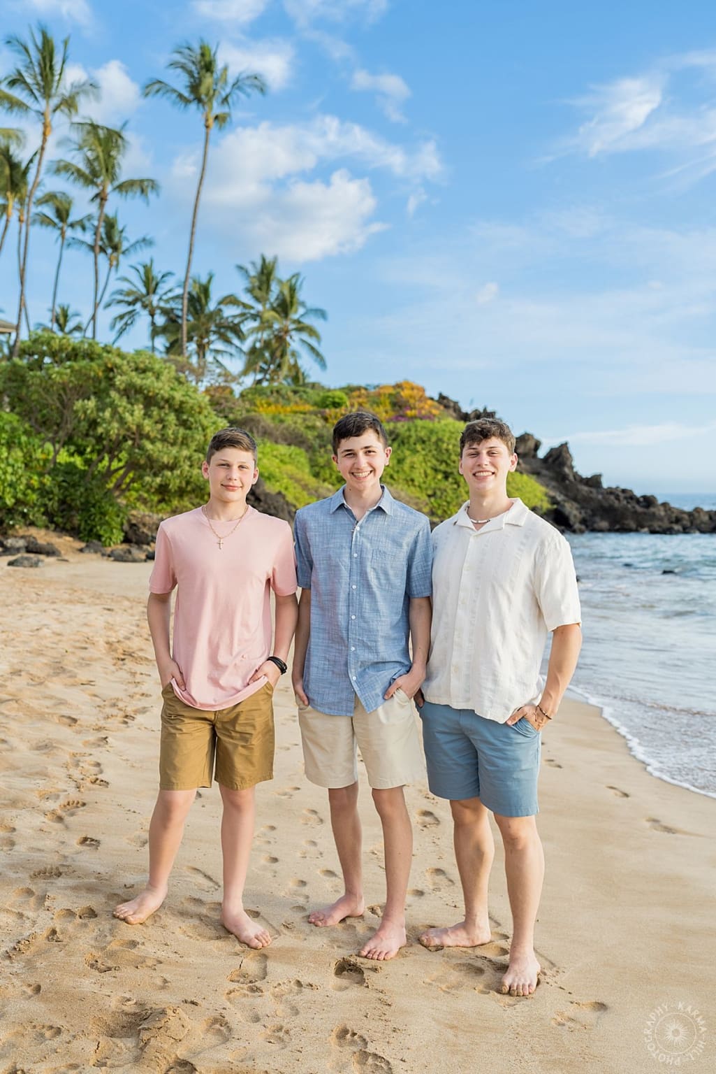 25 Years, 3 Boys - The Awad's Maui Family Portrait