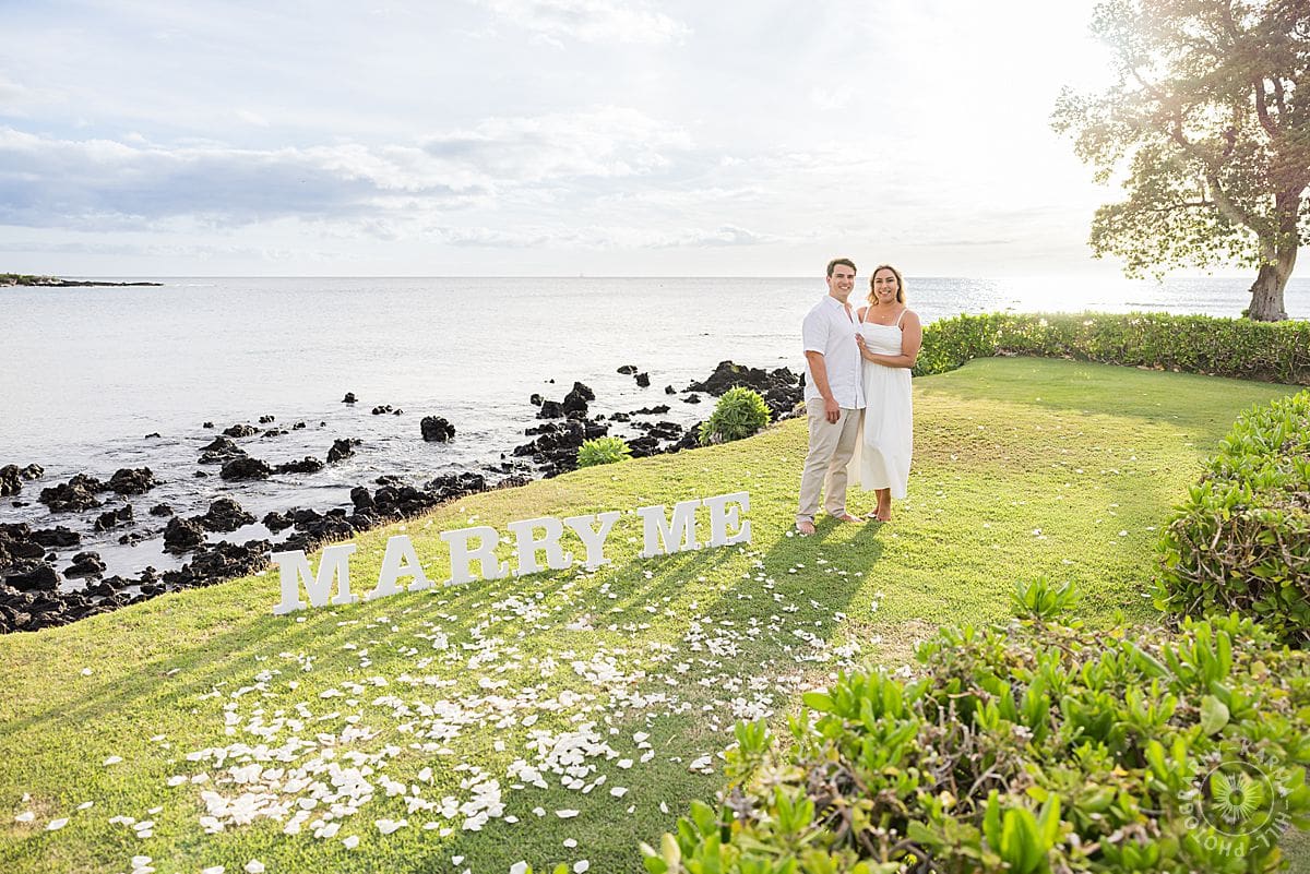 Big Island Proposal Portrait