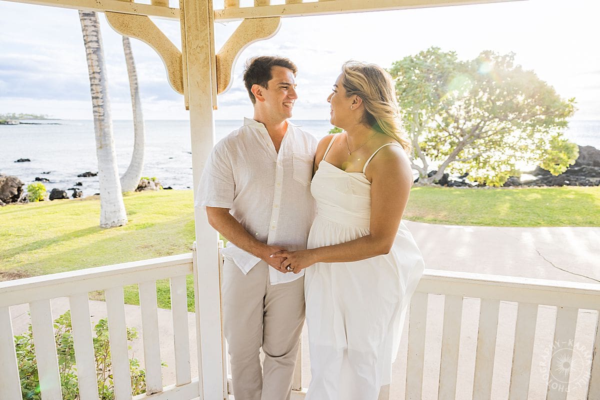 Big Island Proposal Portrait