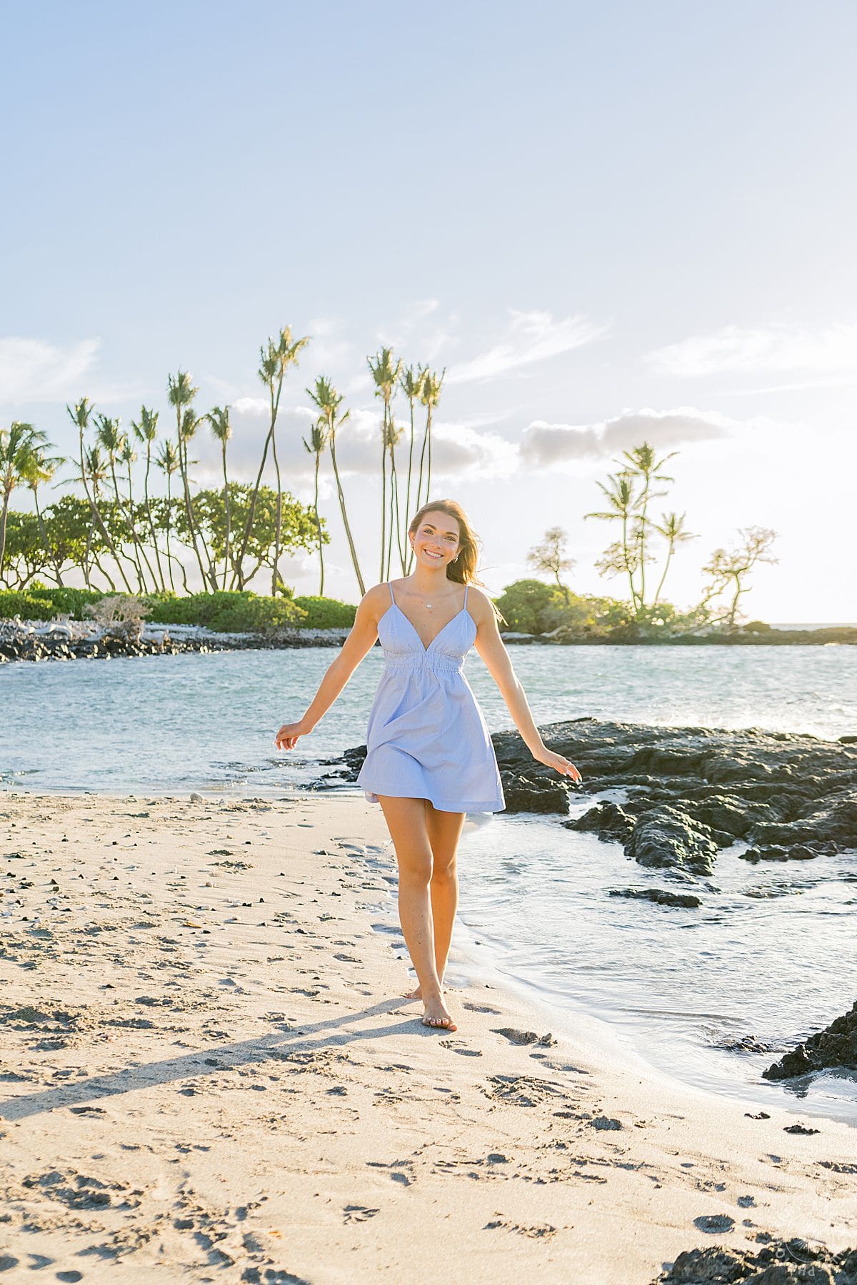 big island senior portrait 