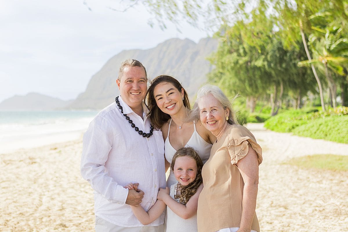 oahu family portrait