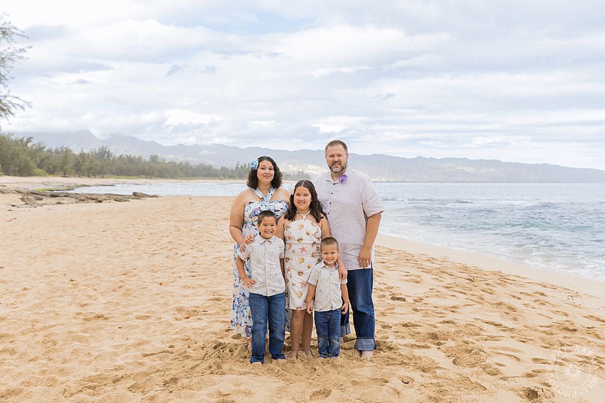 oahu family portrait
