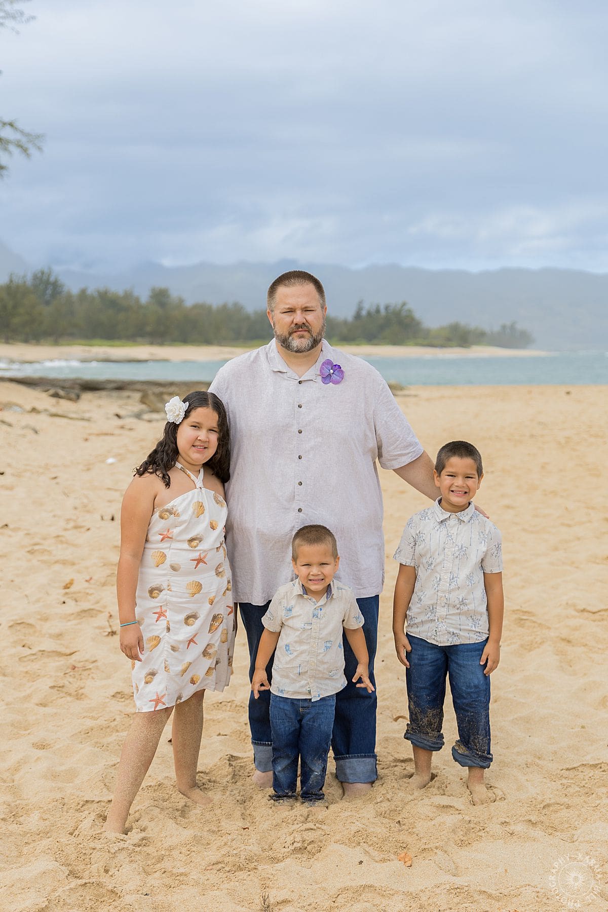 oahu family portrait