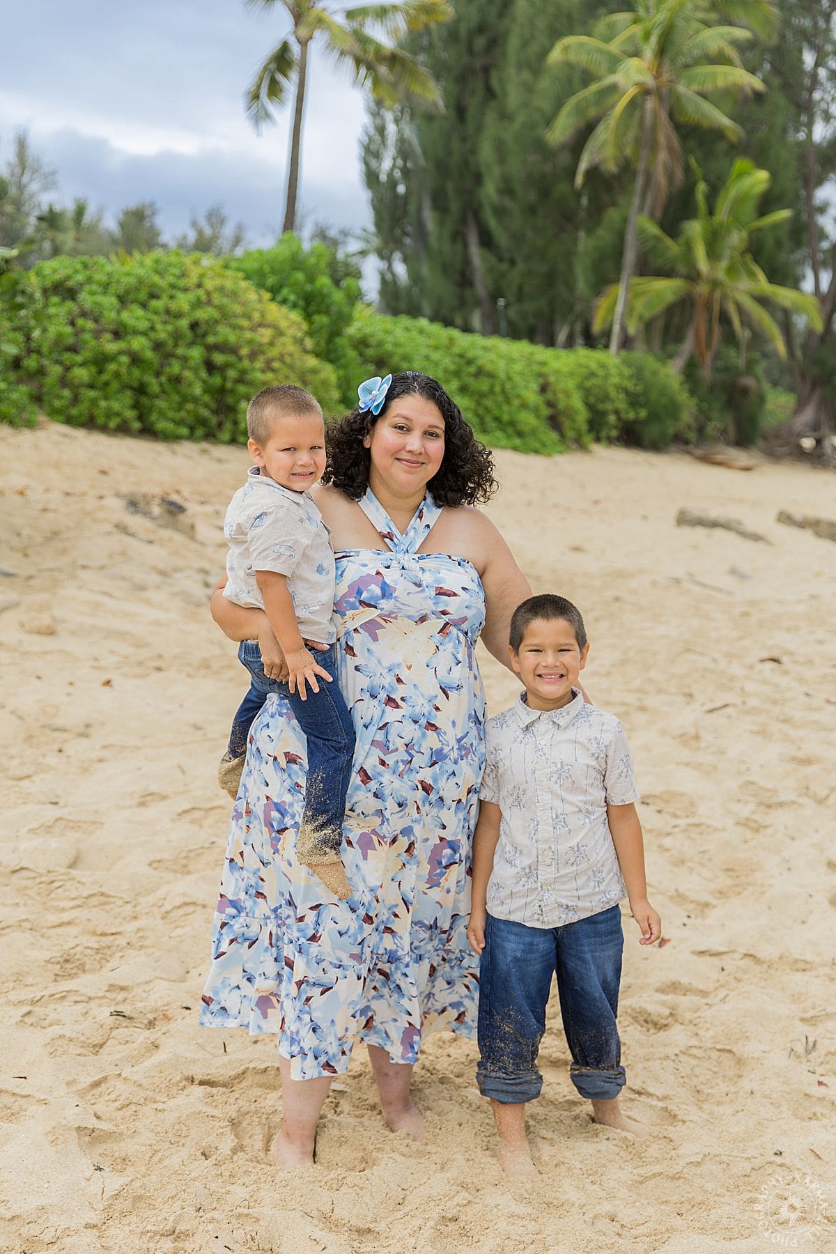 oahu family portrait