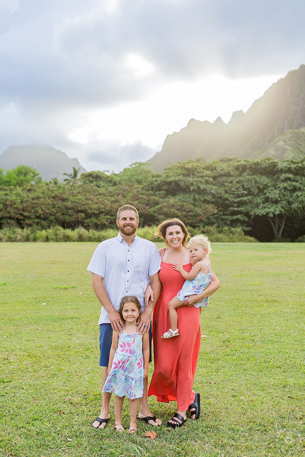 oahu family portrait