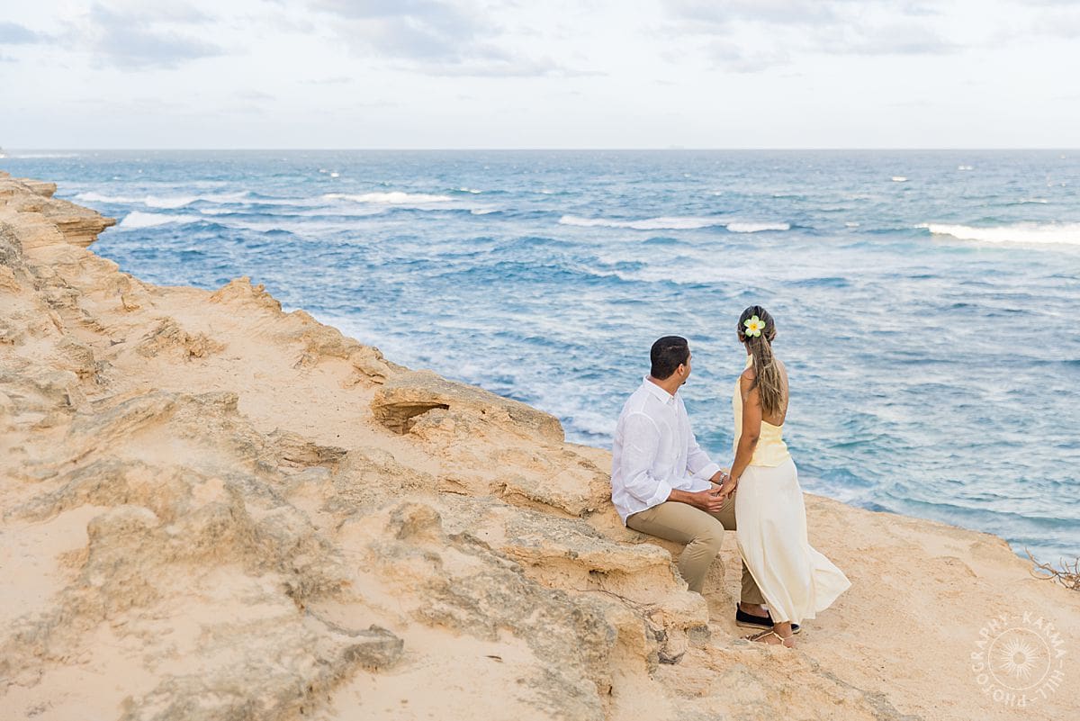 kauai proposal portrait