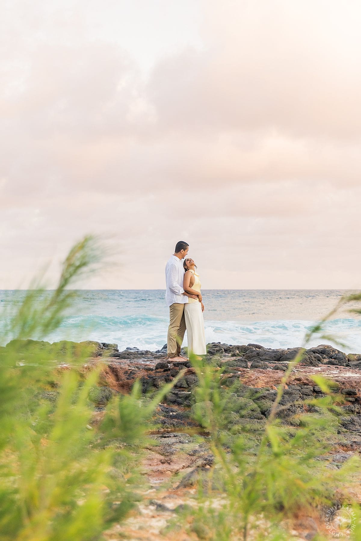 kauai proposal portrait