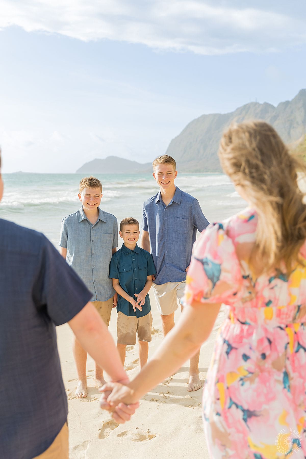oahu family portrait 