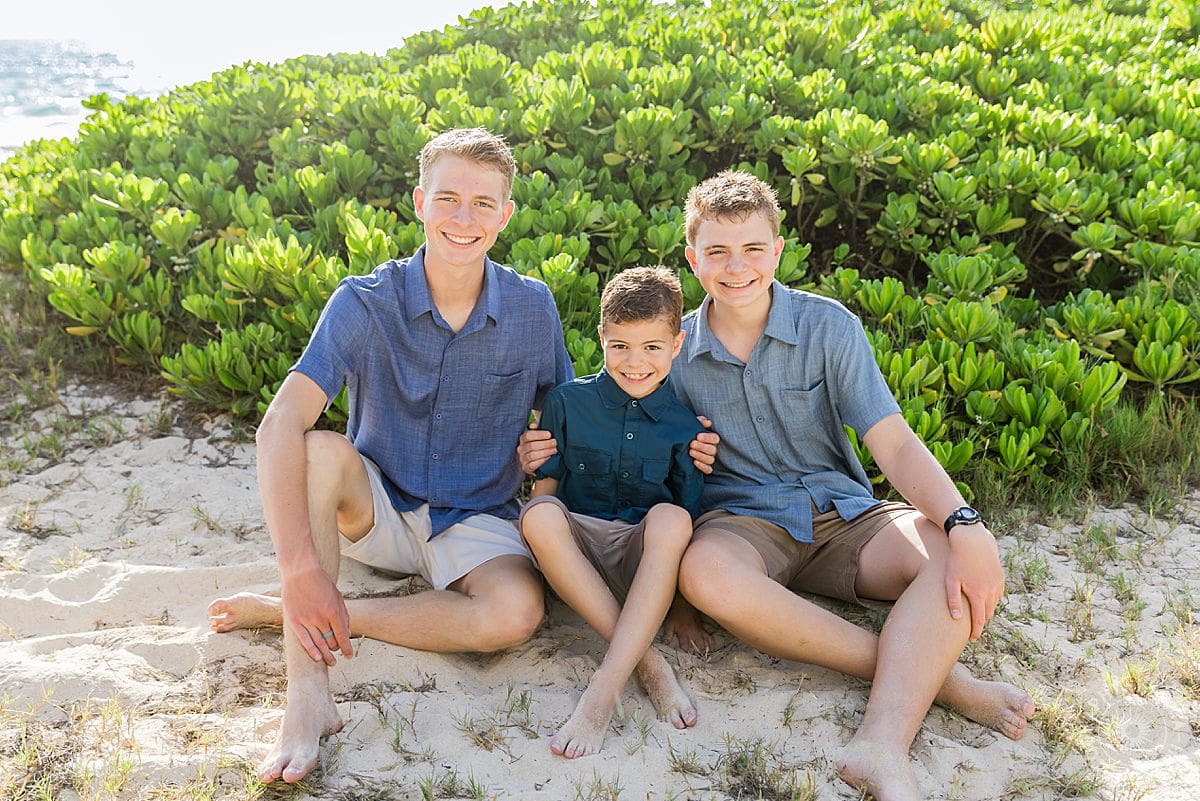 oahu family portrait 