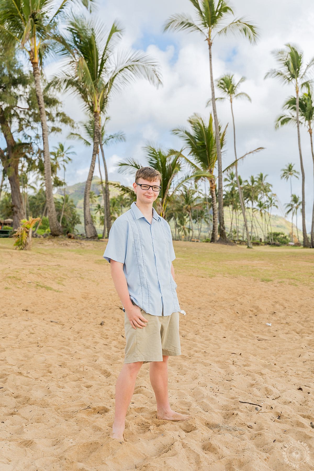 kauai senior portrait 