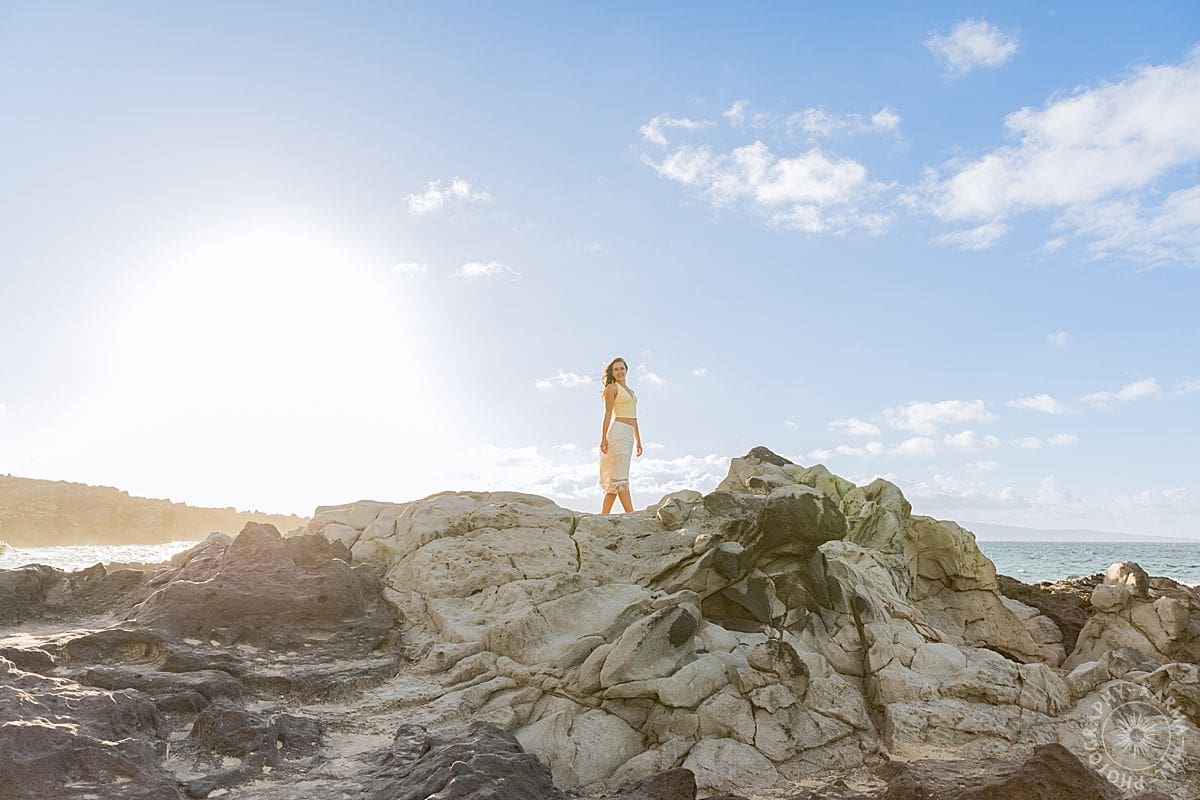maui senior portrait 