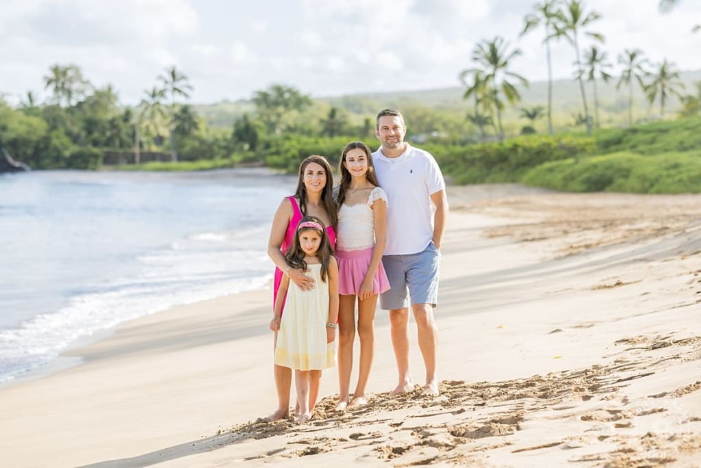 Kc Mathieu Family A Return With The Family - The Mathieu's Maui Family Portrait