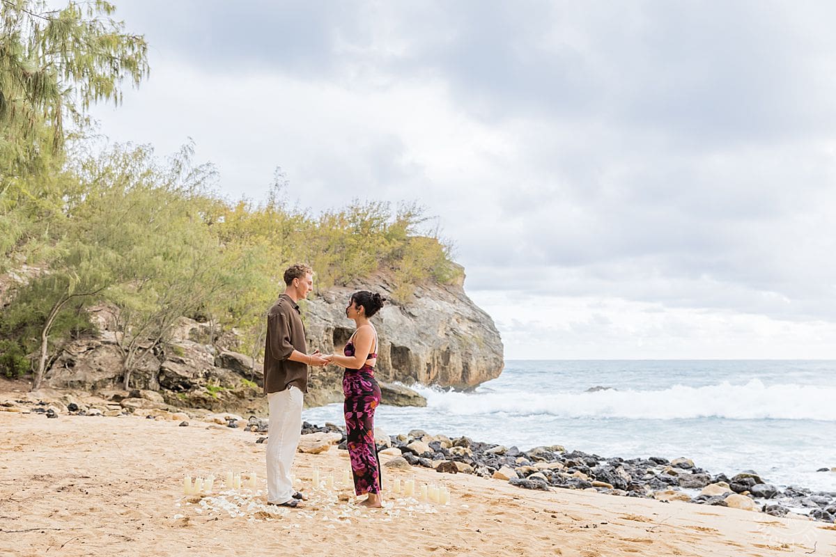 kauai proposal portrait
