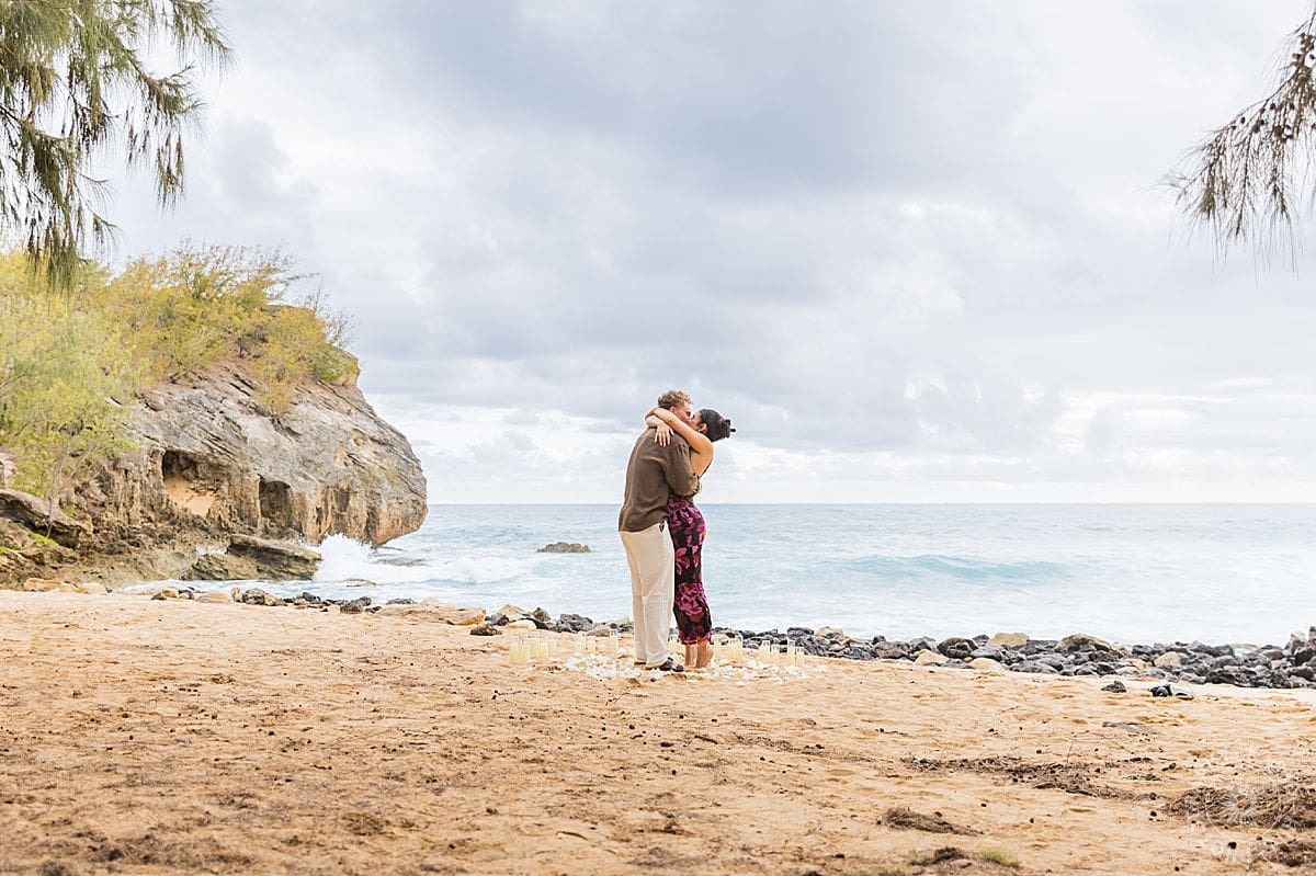 kauai proposal portrait