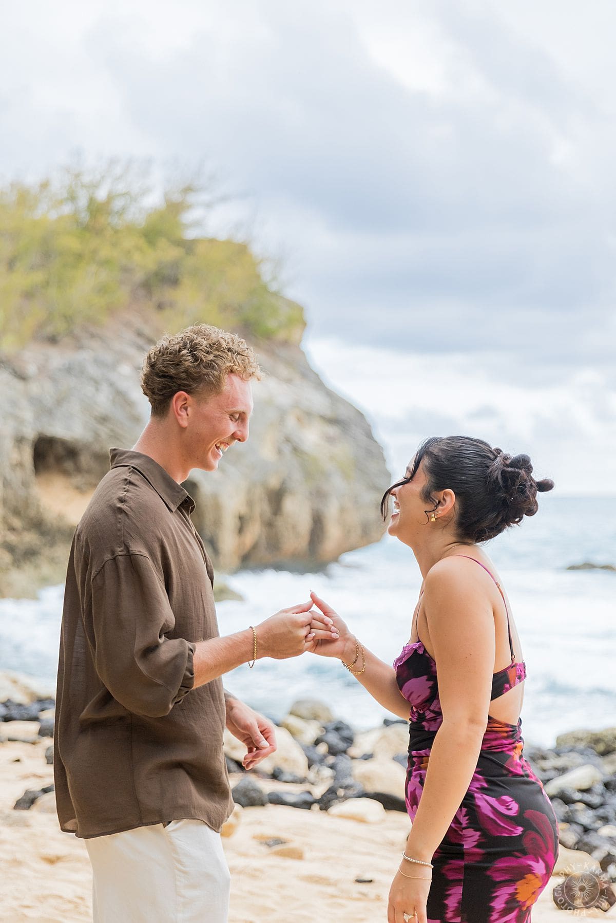 kauai proposal portrait