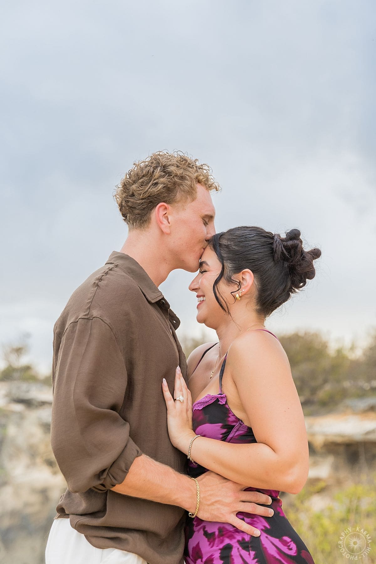 kauai proposal portrait