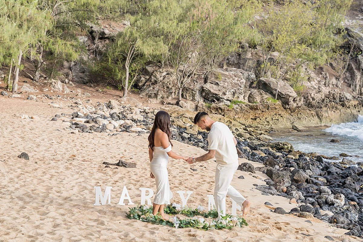 kauai proposal portrait 